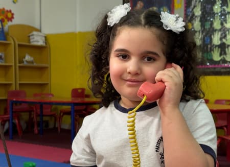 Kindergarten play area at Pakistan English School Kuwait