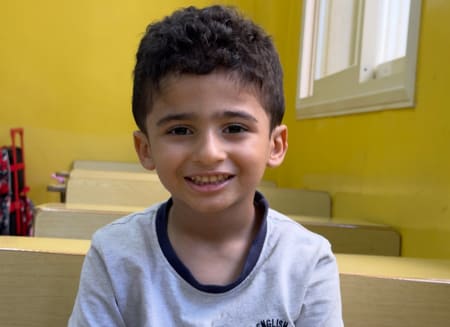 KG students learning at Pakistan English School Kuwait