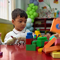 PES Kuwait Kindergarten Activity Room Well-equipped activity room for Kindergarten students at Pakistan English School Kuwait
